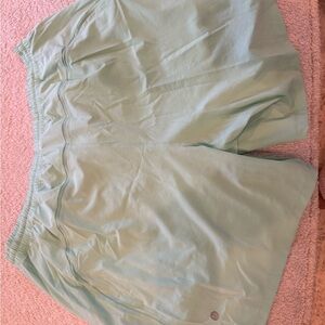 lululemon athletica Men's Light Green Athletic Shorts
